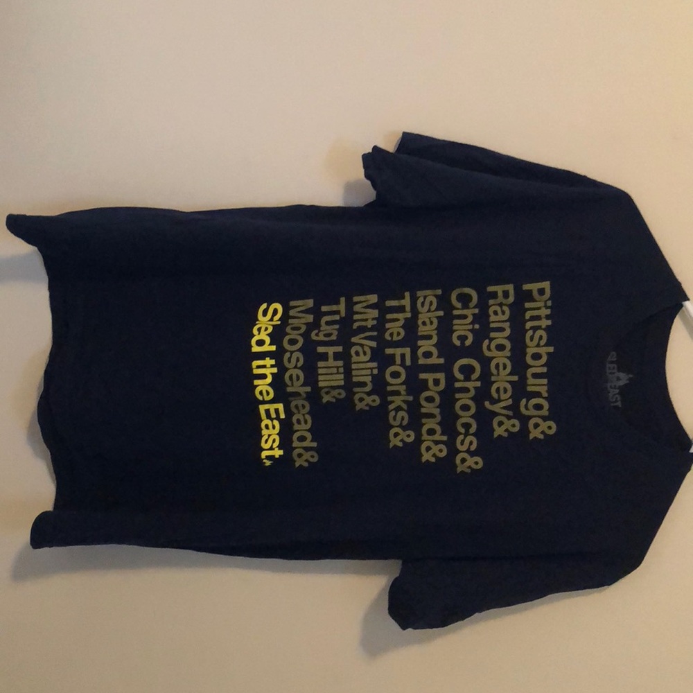 Men’s Sled the East Snowmobile T-shirt